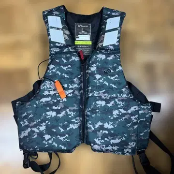 BLUESTORM 구명 조끼 TK-200A형 벚꽃 마크 있음