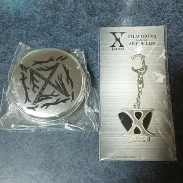 XJAPAN FILM GIG 굿즈 캔뱃지 키링