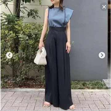 스터닝 루어 라임 2way 와이드 팬츠 사이즈 0