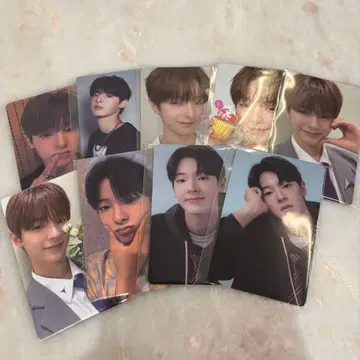보이플래닛 2 아카이브전 한국 트레이딩 카드 9장 세트 2주차 우진