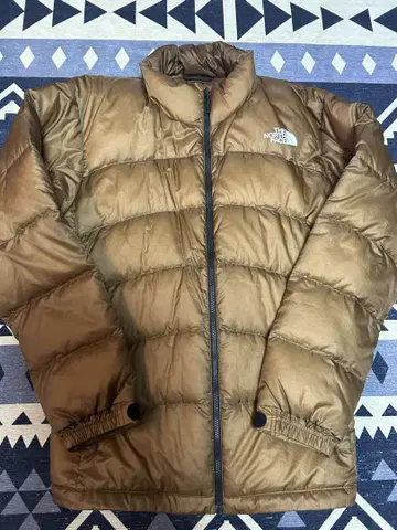 THE NORTH FACE 브라운 다운 자켓 M