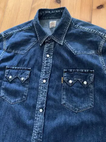 STANDARD CALIFORNIA DENIM WESTERN SHIRT