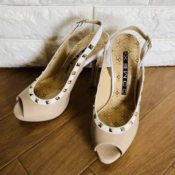 코멕스 13cm 하이힐 백밴딩 샌들 미사용