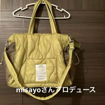 niko and - misayo 프로듀스 참 부착 퀼팅 백