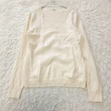 UNIQLO 유니클로 캐시미어 V넥 스웨터 L