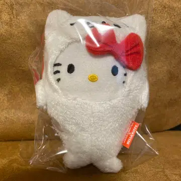 헬로키티 모지모지 아자라시즈 봉제 인형 마스코트