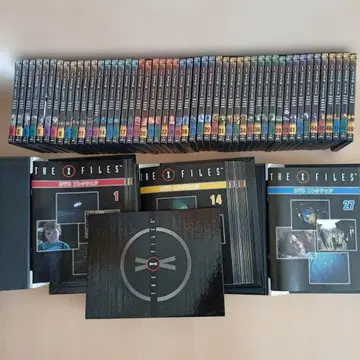 THE X FILES DVD 49권 전권 세트 + 데아고 소책자 완품