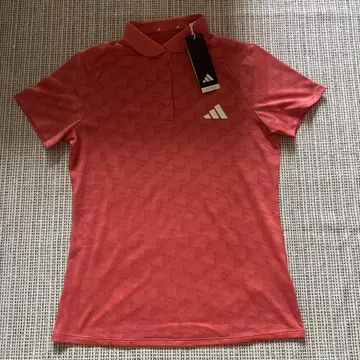 adidas HEAT.RDY 블러드 오렌지 피케 셔츠 M