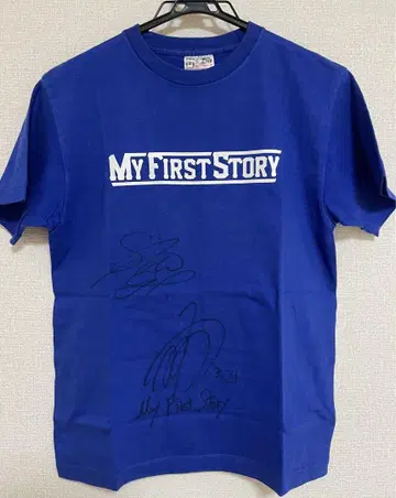 MY FIRST STORY Hiro&Sho 사인 포함 라이브 티셔츠