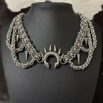 archive grunge punk necklace goth y2k