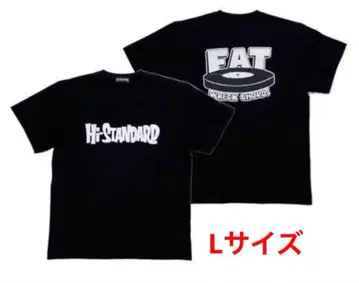 새상품 무료배송 하이스탠다드 x FAT shirt Black L
