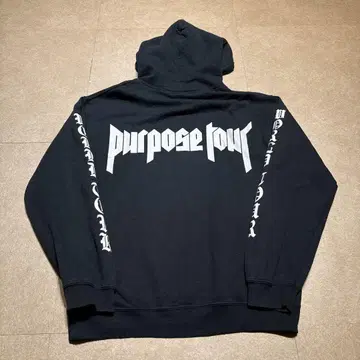 저스틴 비버 후드티 풀오버 Purpose 투어