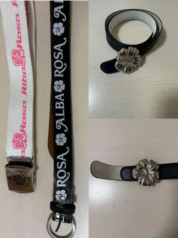 ALBA ROSA 벨트 알바 로사 y2k