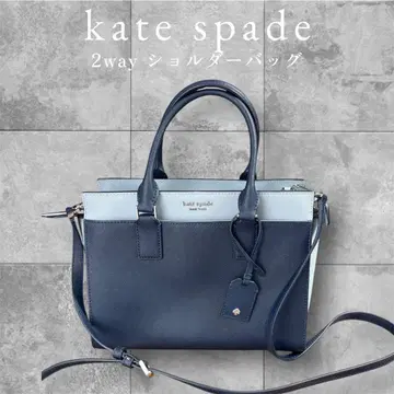 kate spade 2way 숄더백 네이비/라이트 블루