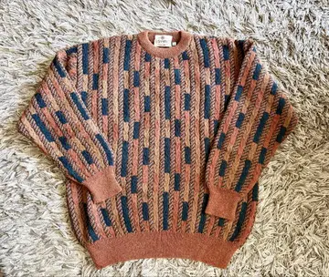 EXAMPLE by MISSONI 케이블 짜임 니트 빈티지