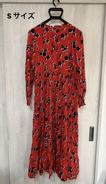 ZARA 꽃무늬 원피스 다나카 미나미 착용 표기 S