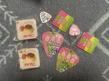 다이토 한정판 미니어처 푸치푸딩 딸기 쌓기 4점 세트