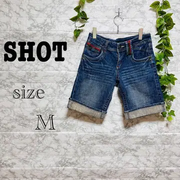 [ j16 ] [ SHOT ] 데님 숏팬츠 [ M ] 새상품급