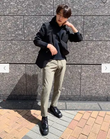 새상품급 UNIQLO 감동 자켓 남성용 M 블랙 테일러드 자켓