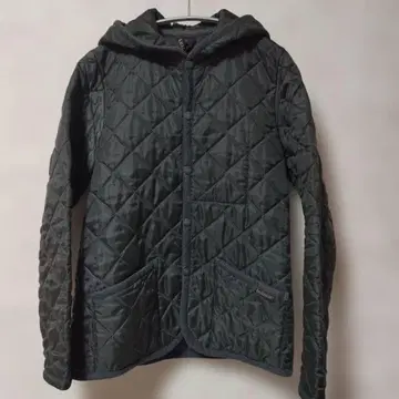LAVENHAM 퀼팅 자켓 36 사이즈 다크 그레이