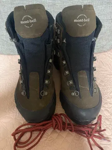 몽벨 등산화 25.0cm 알파인 크루저 800 가죽 남성용 와이드