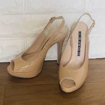코멕스 13.5cm 하이힐 백밴딩 샌들