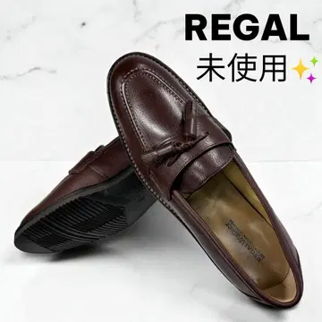 미사용 REGAL WALKER 태슬 로퍼 다크 브라운 약 27cm 일본제