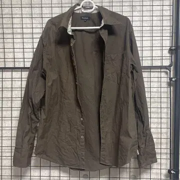 Paul Smith Collection XL 브라운 긴팔 셔츠