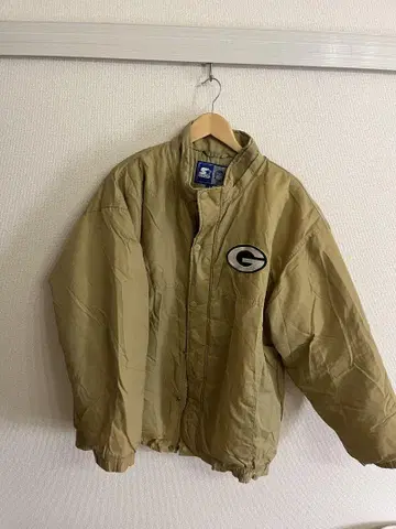 Starter Green Bay Packers 나일론 자켓 L 사이즈