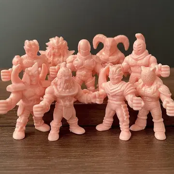 근육맨 지우개 초신 9체 세트