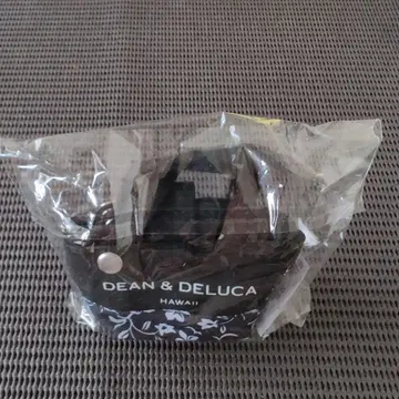 DEAN & DELUCA 하와이 히비스커스 미니 토트 BLACK