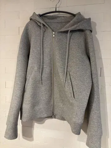 Spick and Span 스트레치 지퍼 후드티
