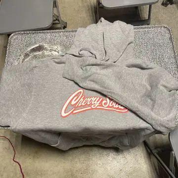 Cherry Soda 후드티 L 사이즈 그레이