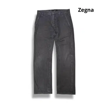 Zegna 데님 코튼 팬츠 브라운 계열 31 이탈리아제