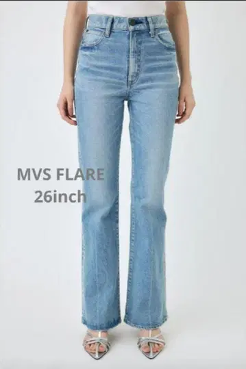 moussy MVS FLARE 데님 26인치