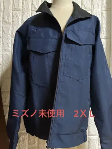 Mizuno 네이비 점퍼 블루종 2xl