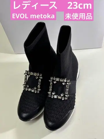 EVOL metoka 이볼메토카 여성용 숏부츠 비쥬 부착