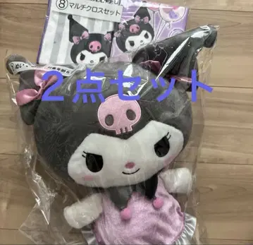 산리오 뽑기 쿠로미 뽑기 봉제 인형 멀티 크로스