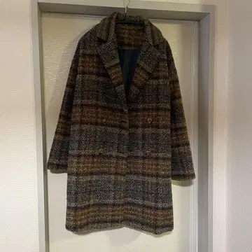 piccin 체크 코트