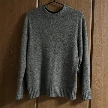 MHL. 그레이 크루넥 니트 M 사이즈