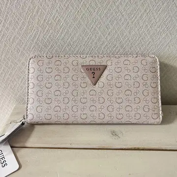 GUESS 핑크 장지갑