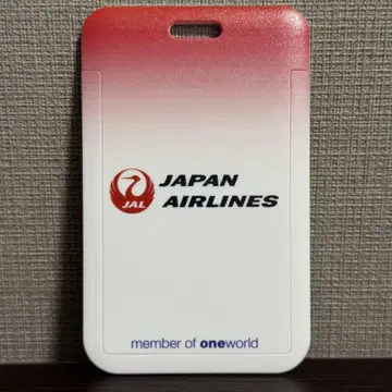 JAL 일본항공 oneworld IC 카드 패스 케이스 러기지 택 새상품