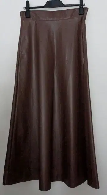 레이 카신 롱 스커트 인조 가죽