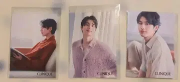 혼다 쿄야 CLINIQUE 크리니크 카드 3장