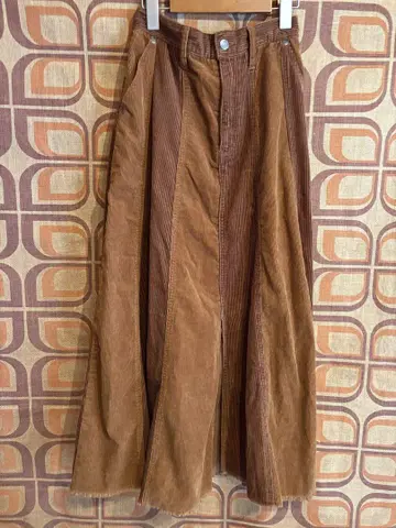 CIMARRON JEANS 코듀로이 롱 스커트