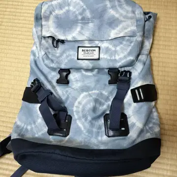 BURTON 블루 타이다이 럭색/백팩