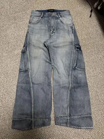 [ 새상품급 ] yukihashimoto twisted denim 블루