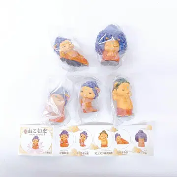 고양이 여래 마스코트 피규어 컴프