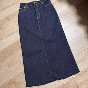 아뉴앙스 데님 스커트
