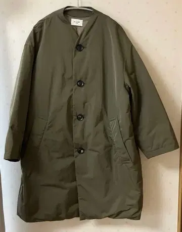 LE GLAZIK 다운 코트 카키